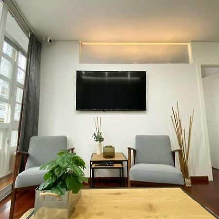 Apartamento 2H 2B En El Centro Con Garaje Lägenhet A Coruña Exteriör bild