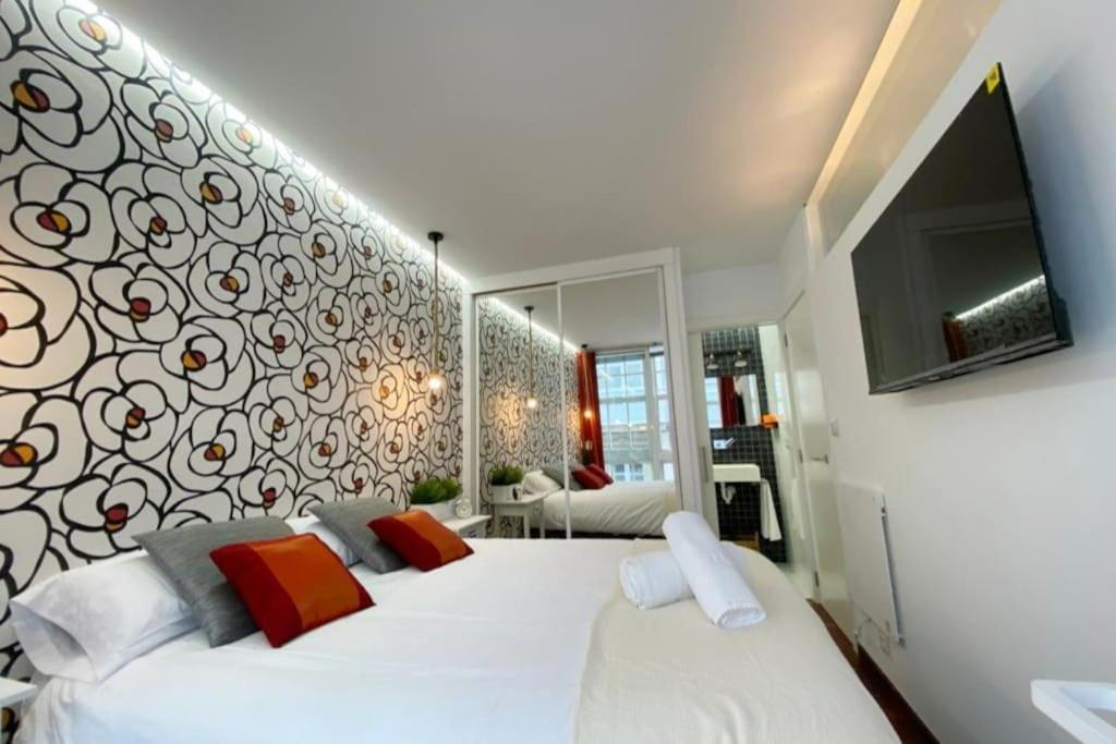Apartamento 2H 2B En El Centro Con Garaje Lägenhet A Coruña Exteriör bild